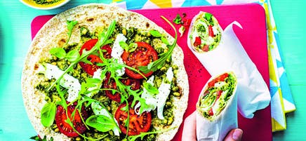 Caprese wrap