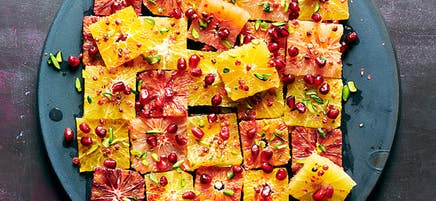 Citrus Salad with Pomegranate and Pink Peppercorns