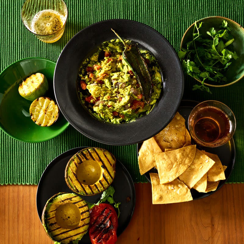 Photo of Grilled guacamole with poblanos & lime by WW