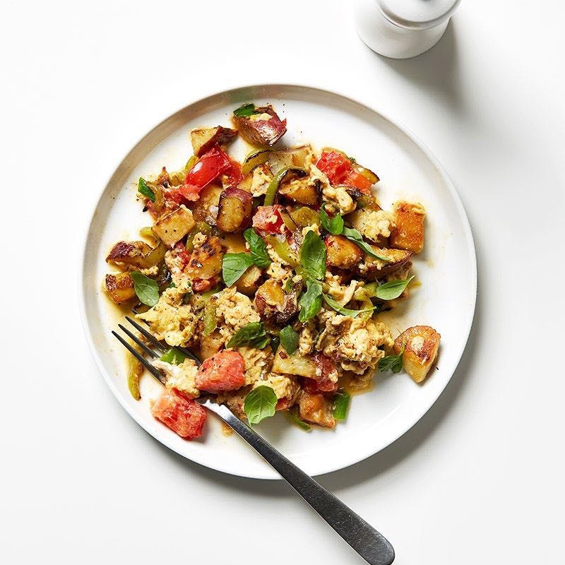 Photo de Œufs brouillés avec légumes à l'italienne par WW