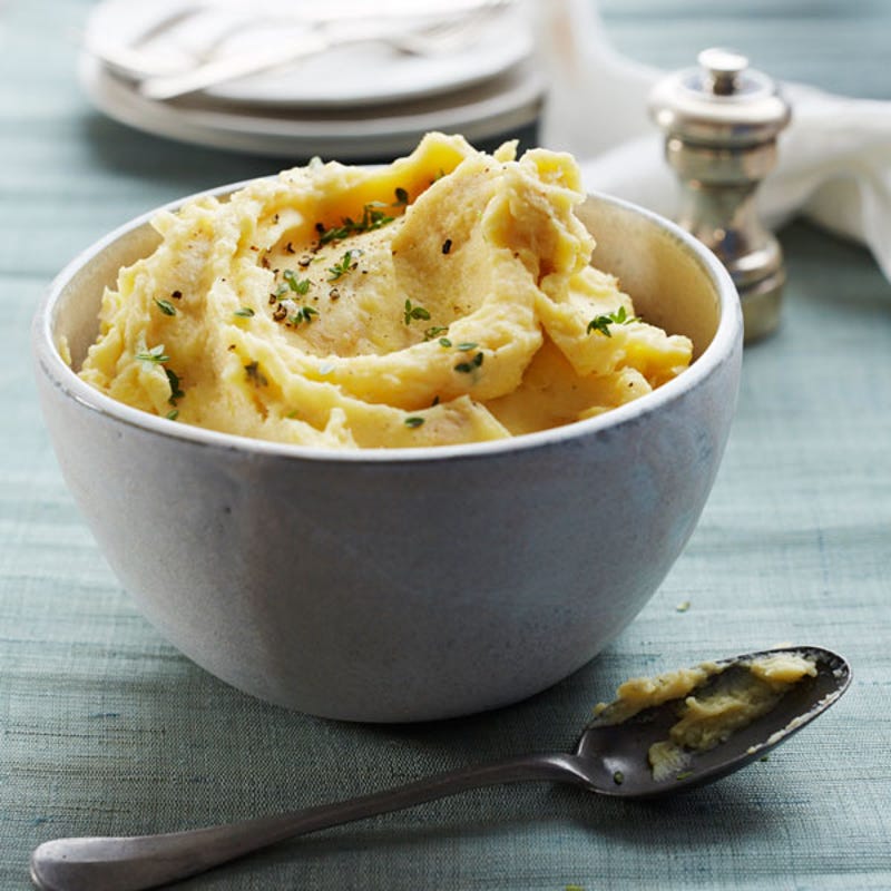 Photo de Purée de pommes de terre cuites à l'autocuiseur avec fines herbes et crème par WW