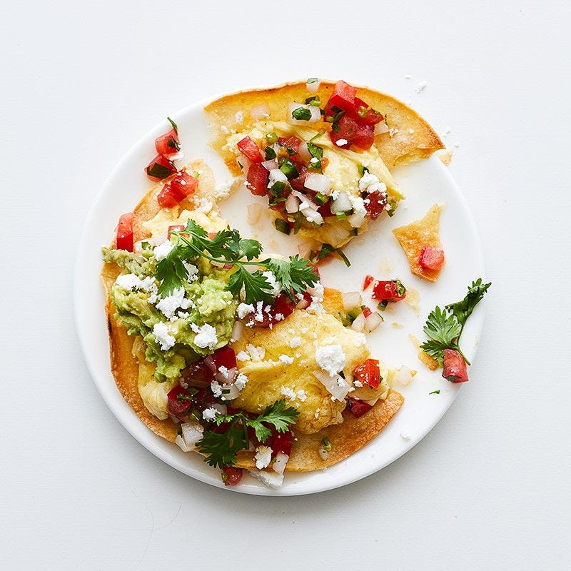 Photo de Taco de déjeuner aux œufs brouillés par WW