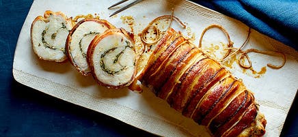 Roulade de dinde à la toscane