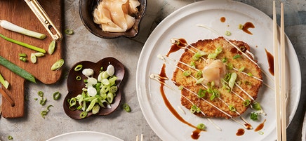 Okonomiyaki (Japanska pannkakor)
