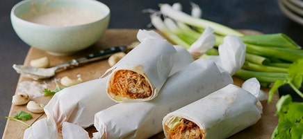 Koreanska burritos med tempeh