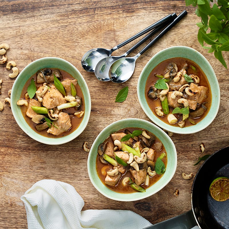 ViktVäktarna - Laxcurry med svamp