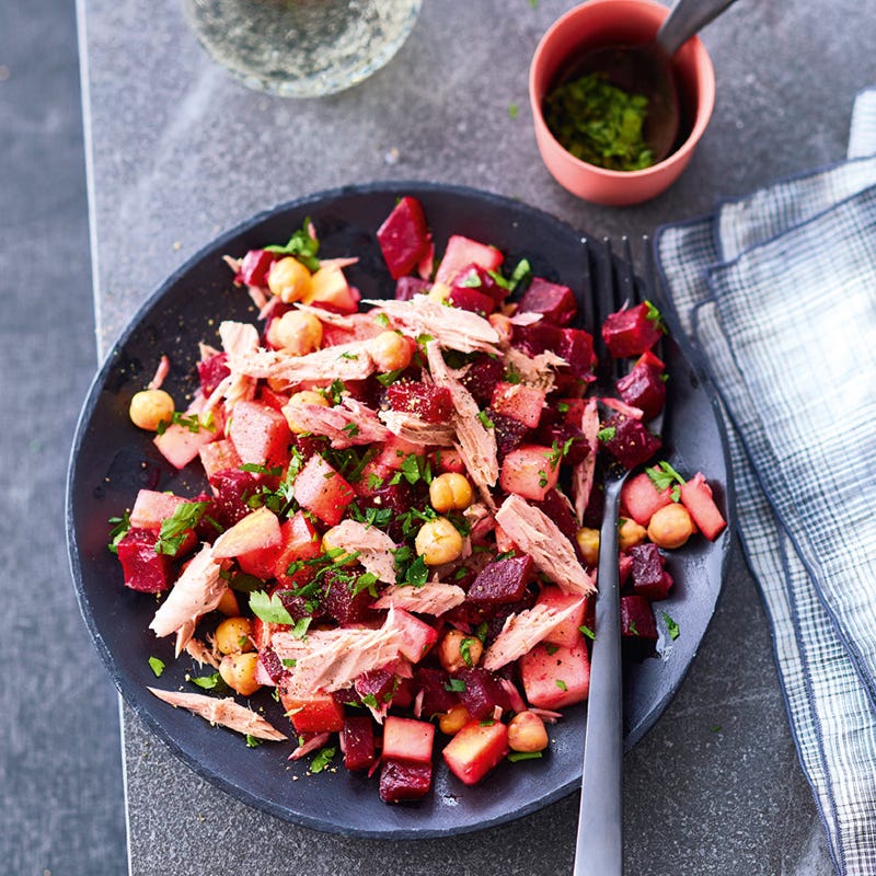 Foto van Tonijnsalade met rode biet door WW