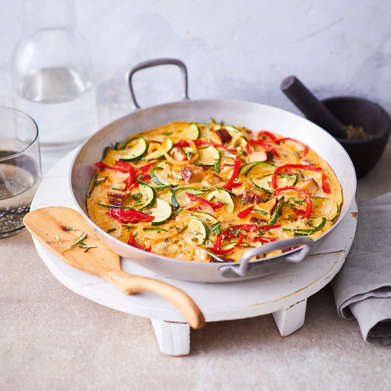 Foto van Vegetarische frittata door WW