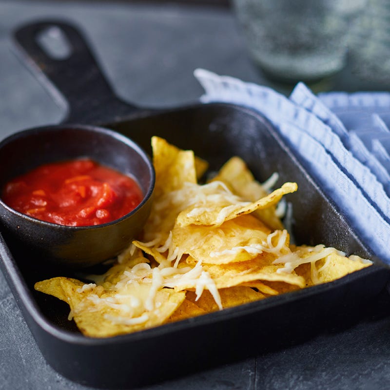 Foto van Nachos met salsa door WW