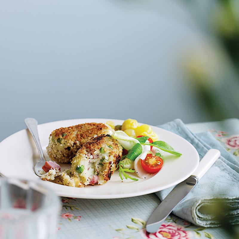 Foto van Ham-erwtenkroketjes door WW