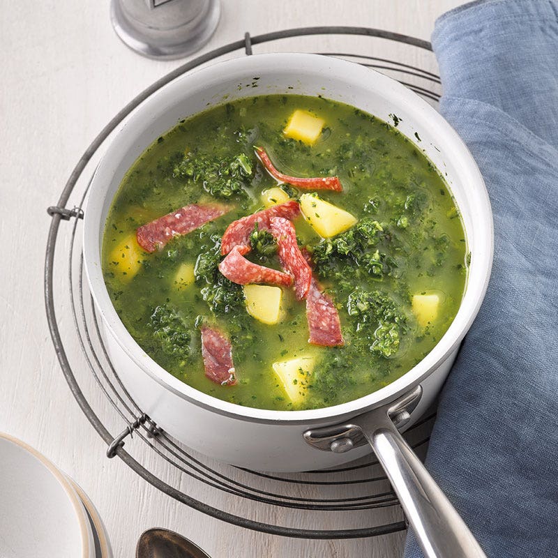 Pikante Grünkohlsuppe