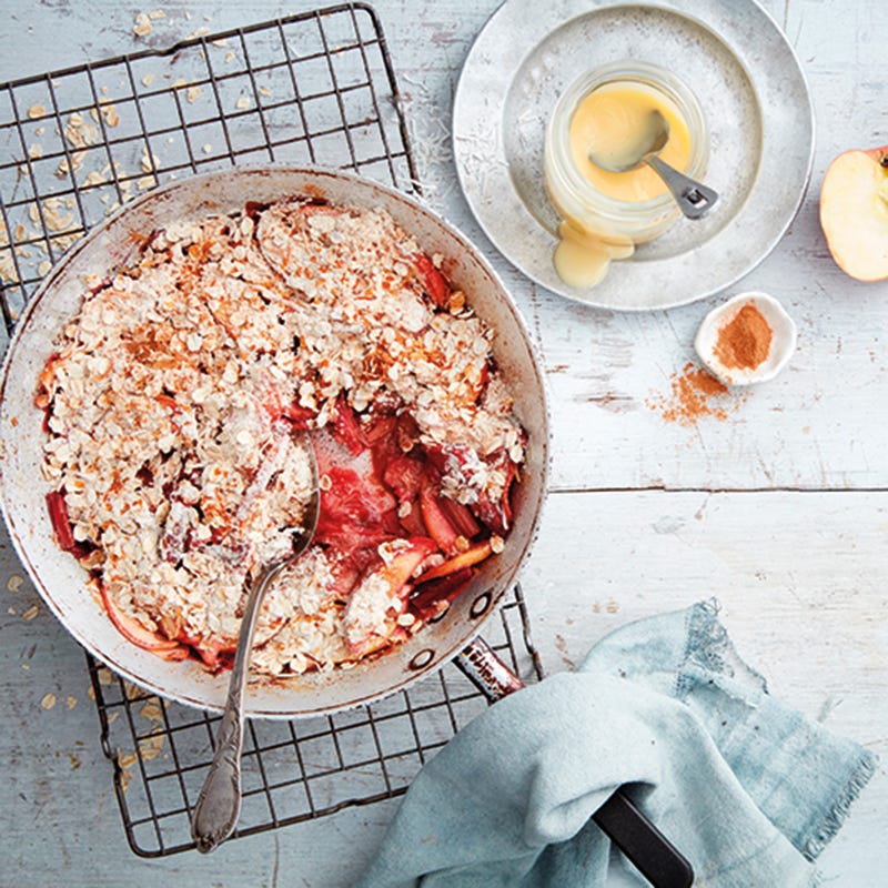 Foto van Rabarber-appelcrumble door WW