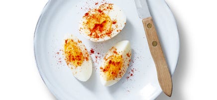Smoked egg