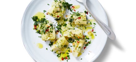 Marinated artichokes