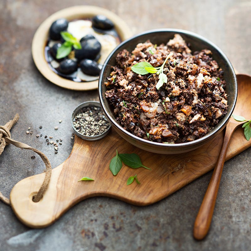 Tapenade de sardines au basilic