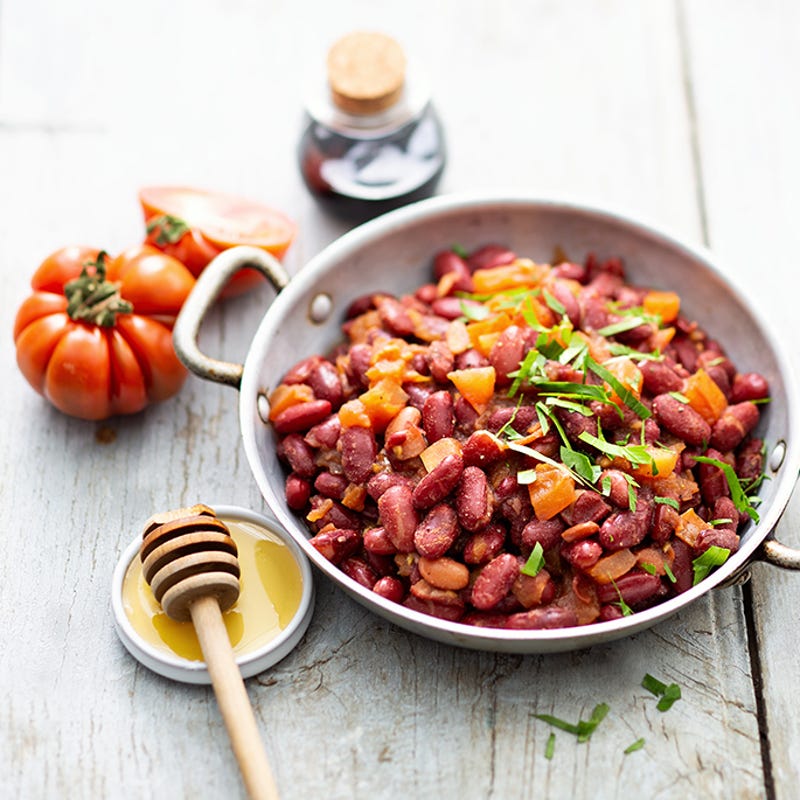 Photo de/du Haricots rouges balsamique et miel par WW