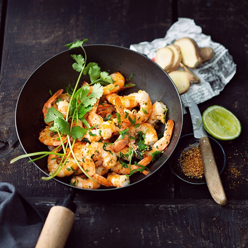 Photo de/du Poêlée de crevettes par WW