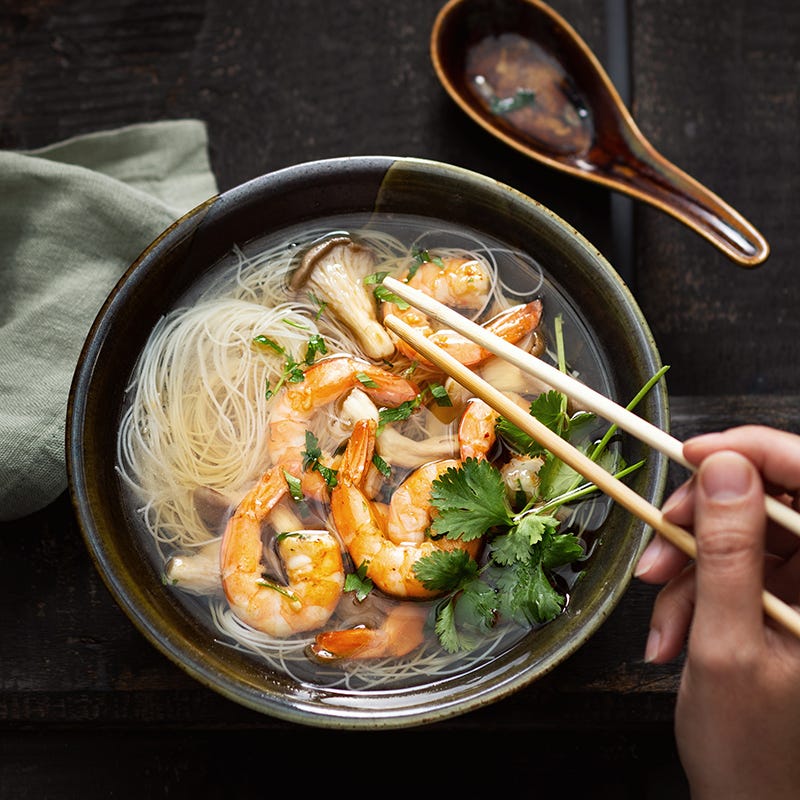 Photo de/du Soupe de crevettes thaïes par WW