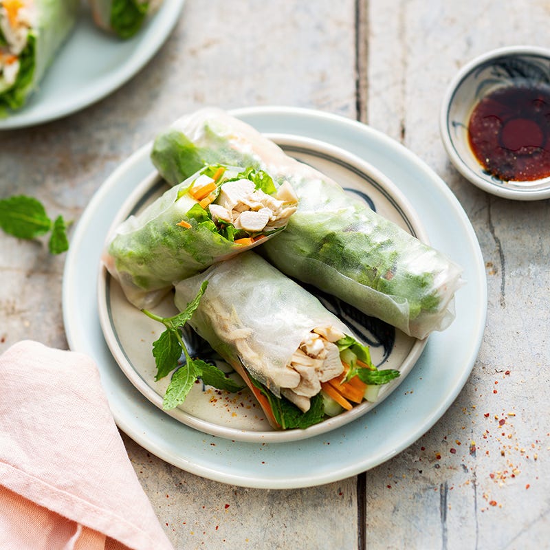 Photo de/du Rouleaux de printemps aux légumes croquants par WW