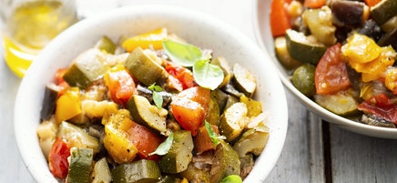 Ratatouille aux 3 poivrons