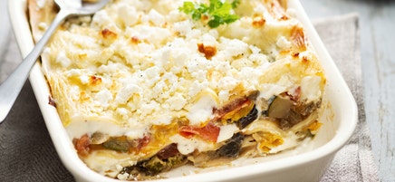 Lasagnes de ratatouilles à la féta