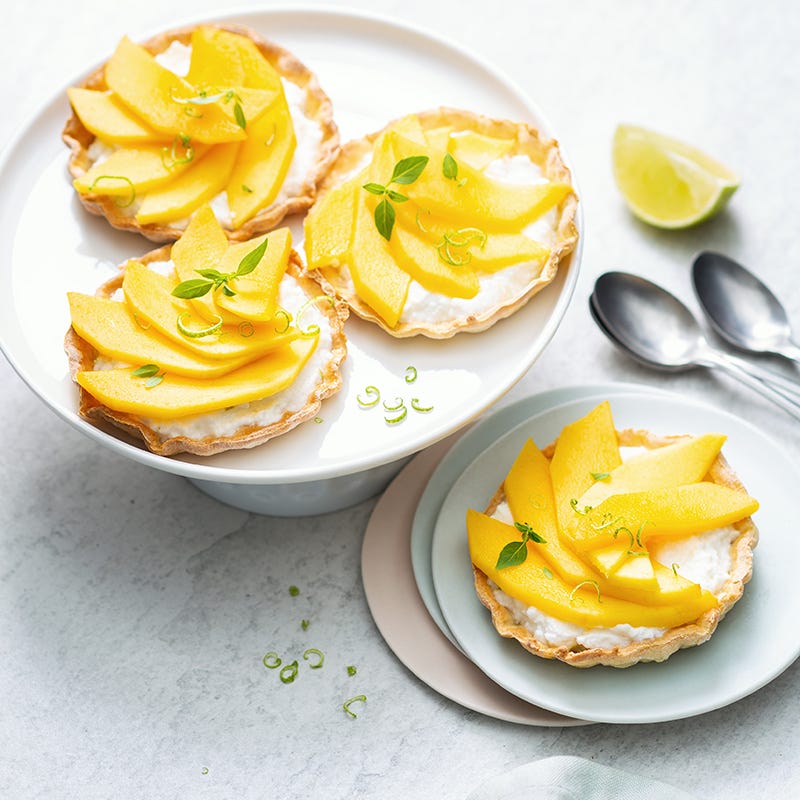 Photo de/du Tartelettes mangue-citron vert par WW