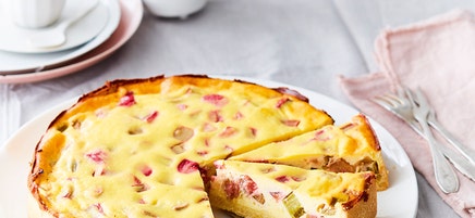 Tarte à la rhubarbe