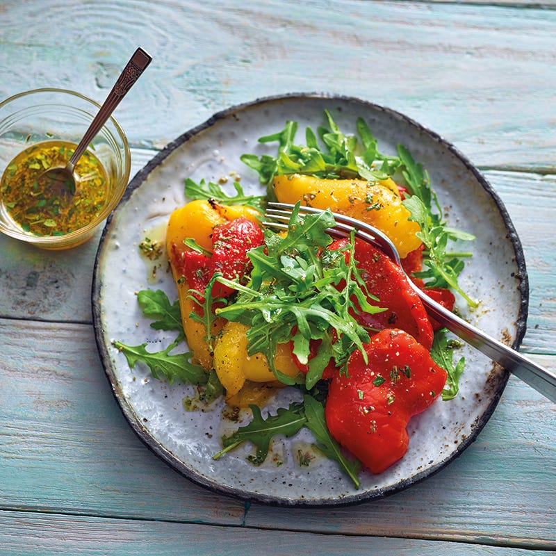 ViktVäktarna - Paprikasallad med honungsdressing