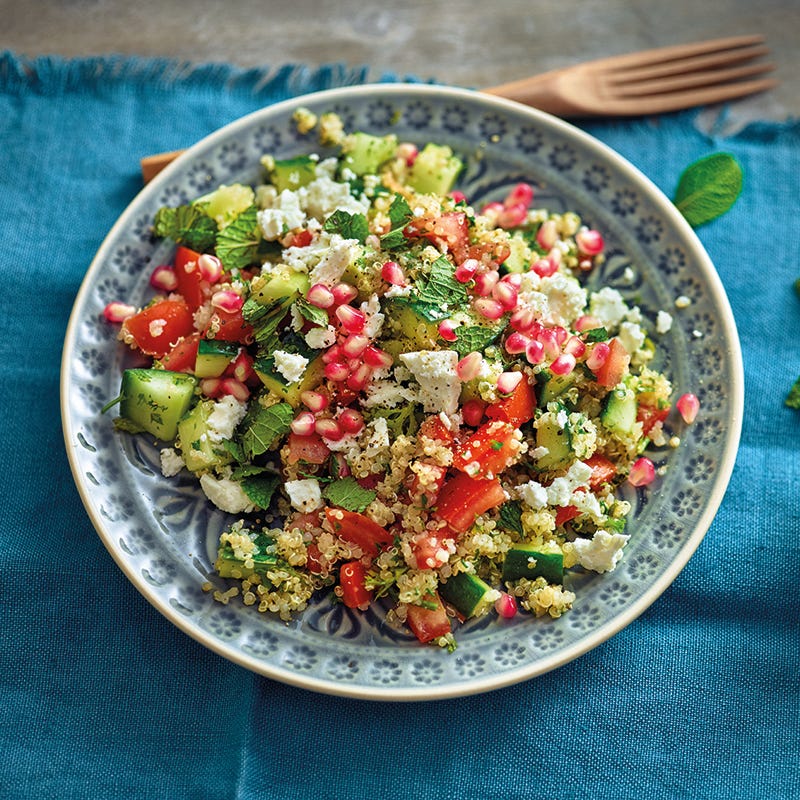 ViktVäktarna - Quinoatabbouleh med salladsost