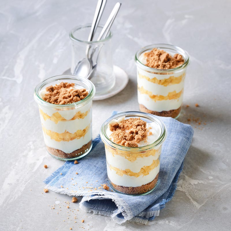 ViktVäktarna - Yoghurtkräm med äppelkompott