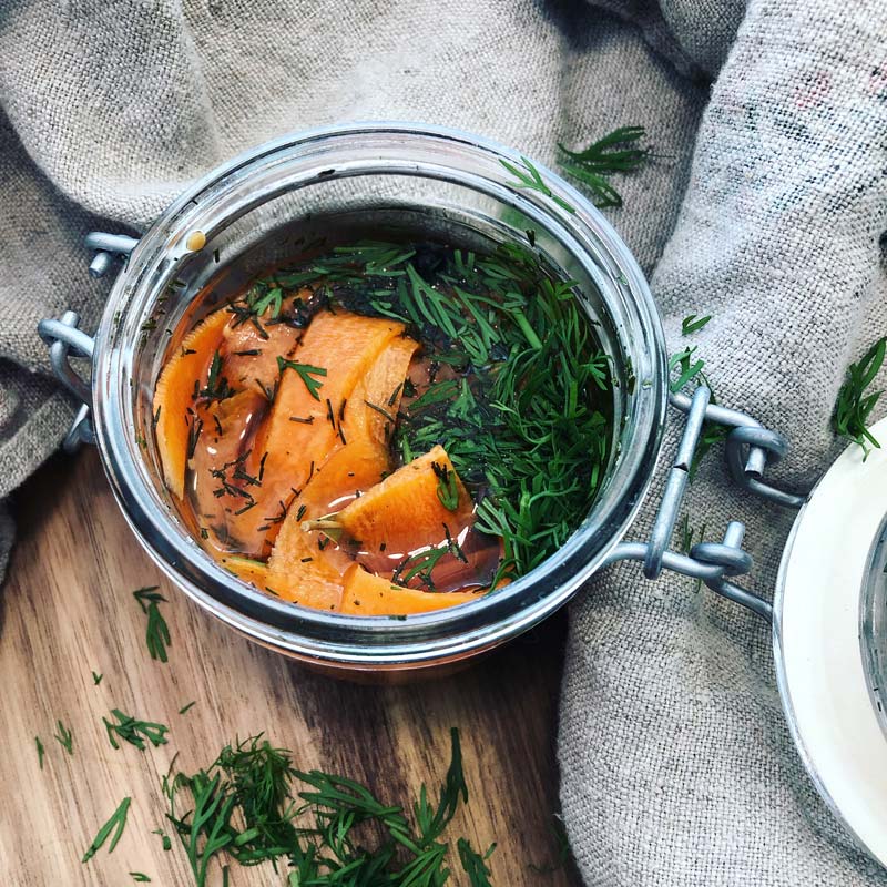 ViktVäktarna - Vegetarisk sill på morot