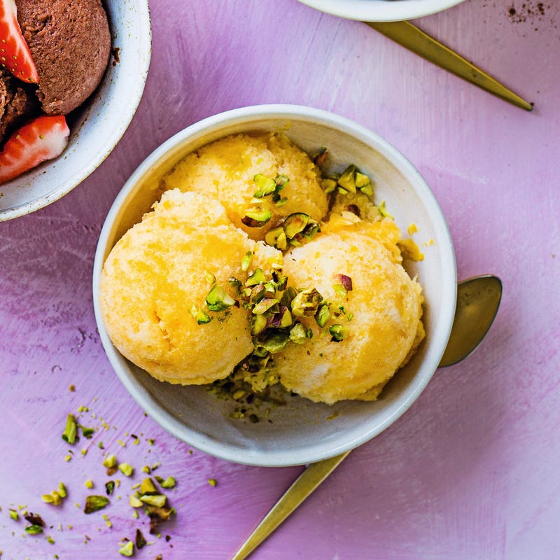 Photo of Vegan mango & stem ginger ice 'cream' by WW