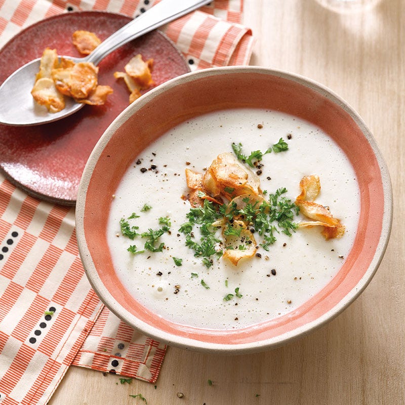 Cremige Topinambursuppe