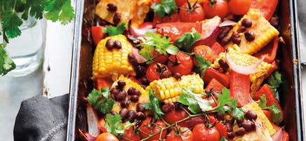 Légumes au four à la mexicaine