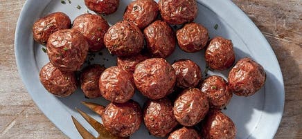 Roasted Baby Red Potatoes with Rosemary