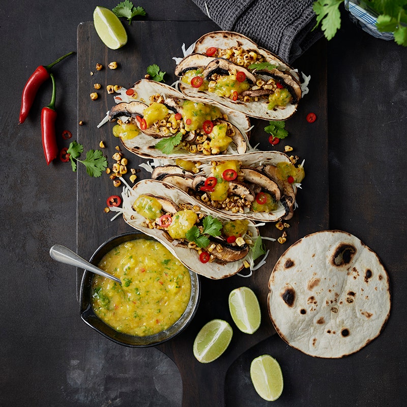 ViktVäktarna - Portabellotacos med mangosås