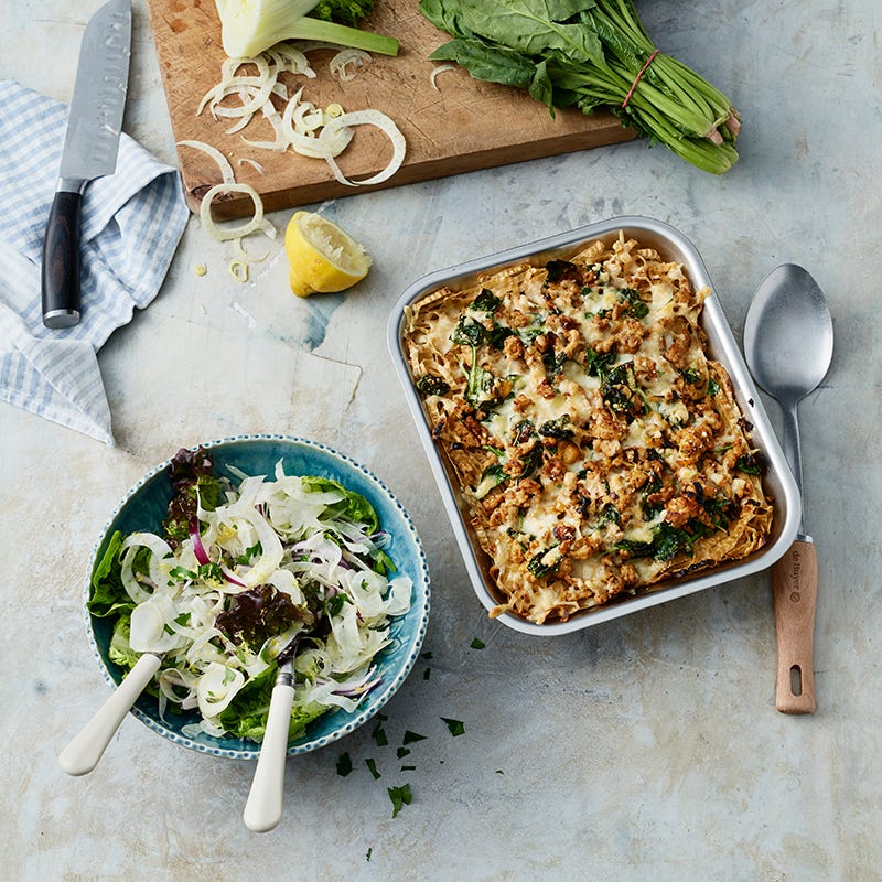 ViktVäktarna - Rökig kyckling- och pastagratäng