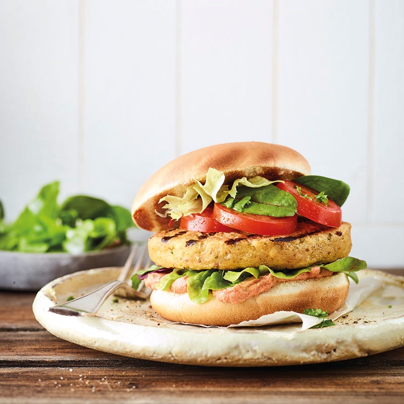 Foto van Oriëntaalse falafelburger door WW