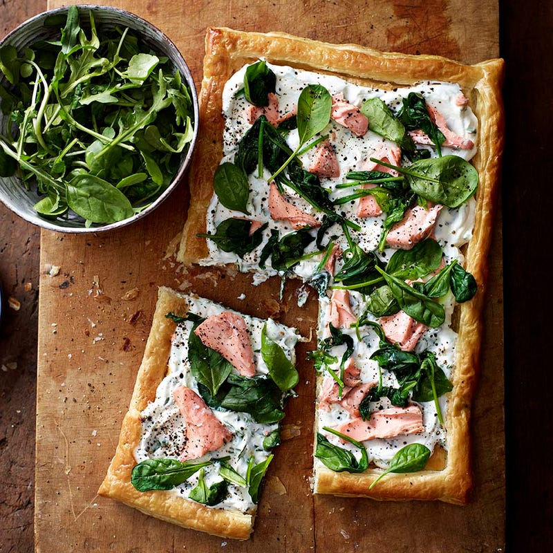 Photo of Salmon & spinach tart by WW