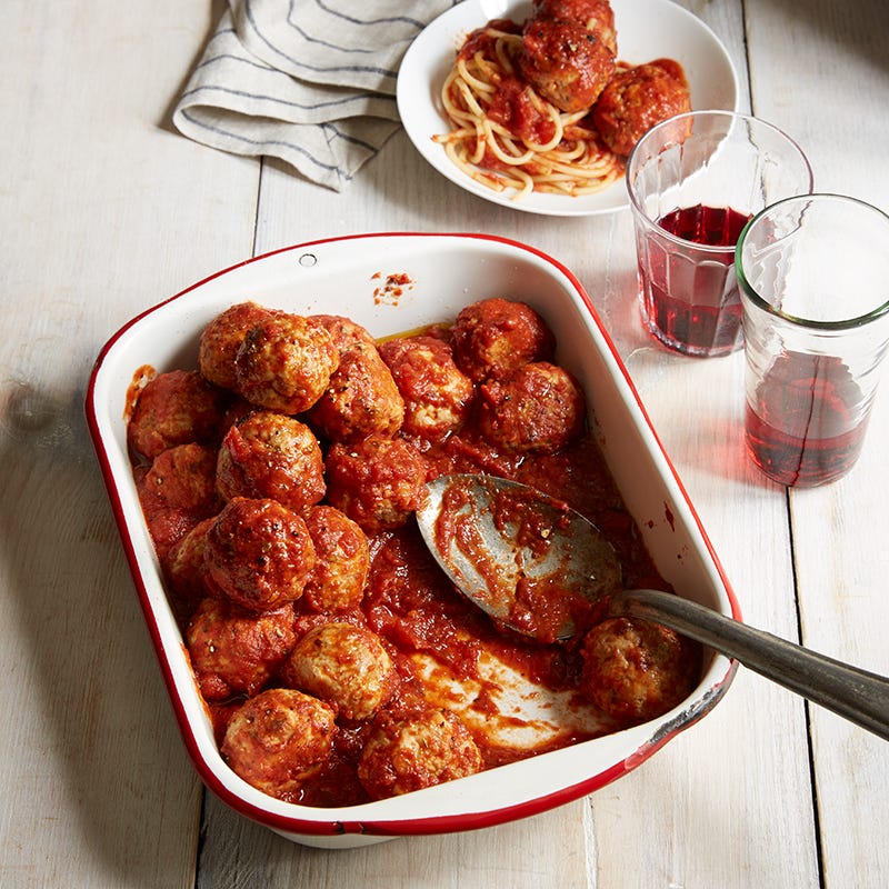 Photo of Slow cooker turkey meatballs with marinara by WW