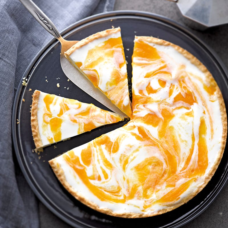 Foto van Mango-yoghurttaart door WW