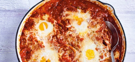 Shakshuka met couscous