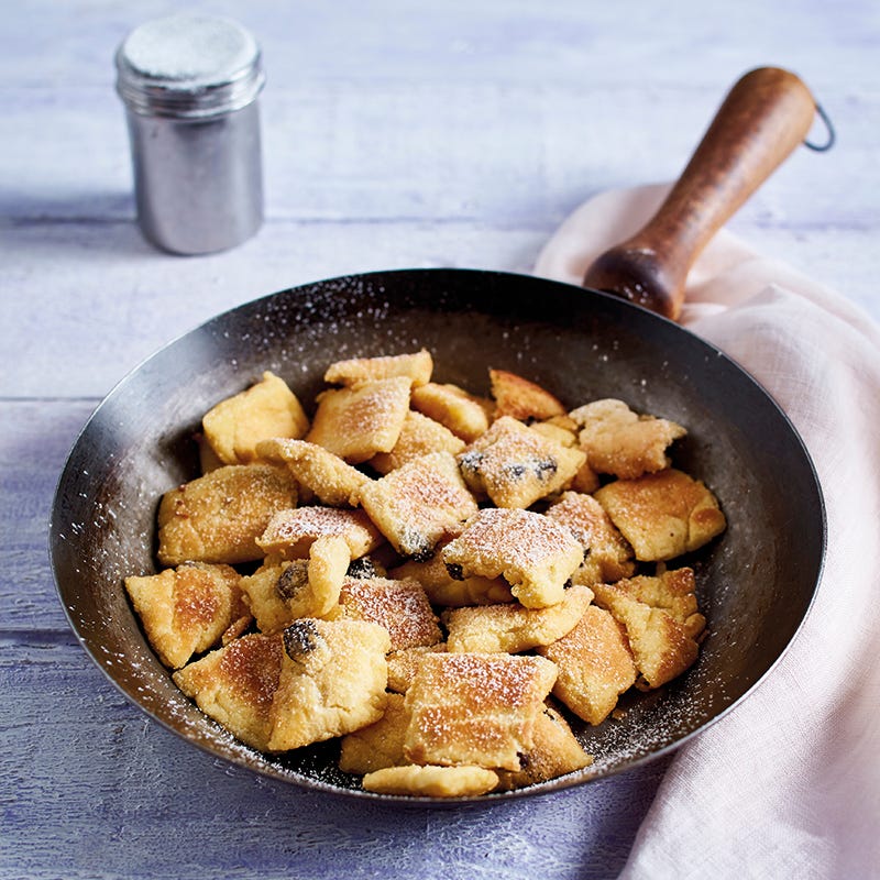 Foto van Oostenrijkse pannenkoek met rozijnen door WW