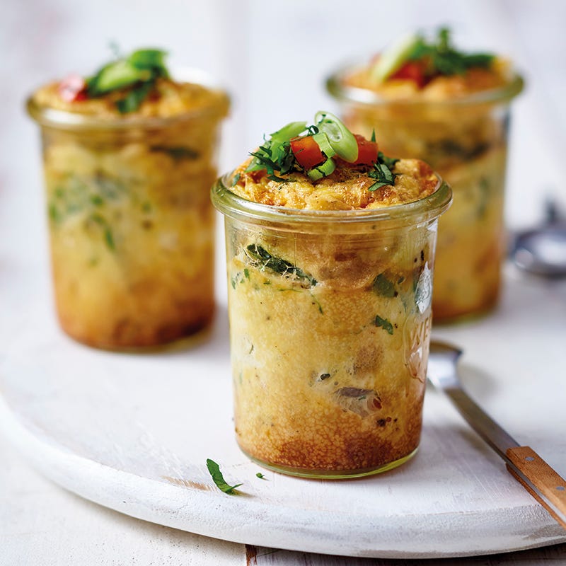 Foto van Mini-frittata in een potje door WW