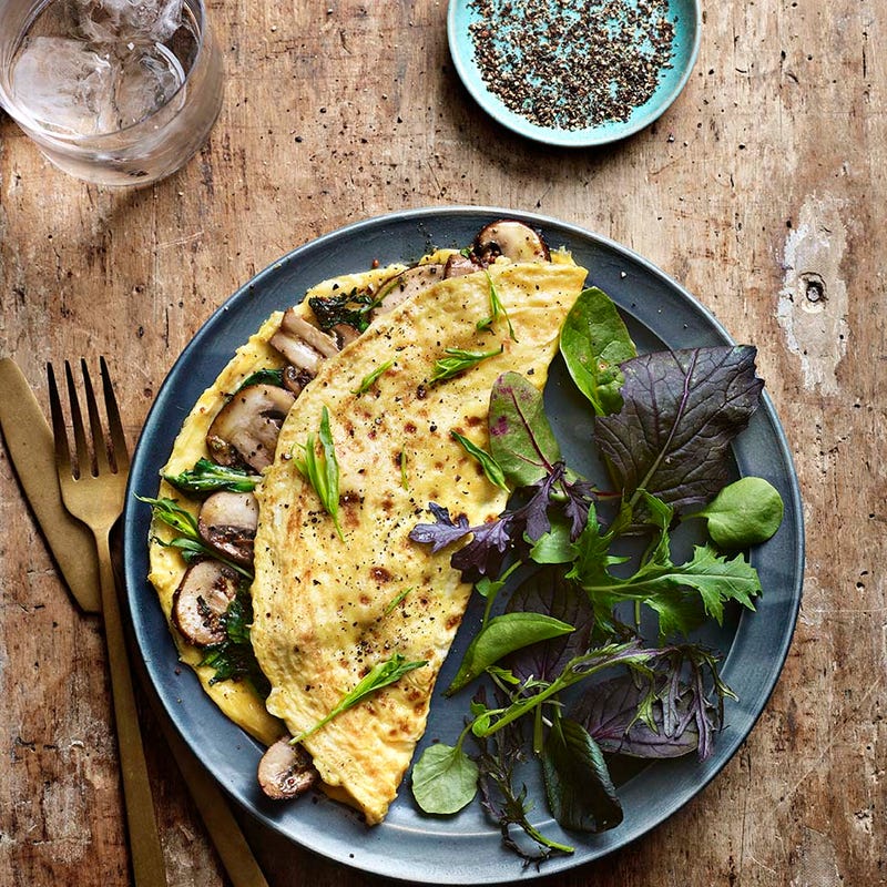 Photo of Mushroom & spinach omelette by WW