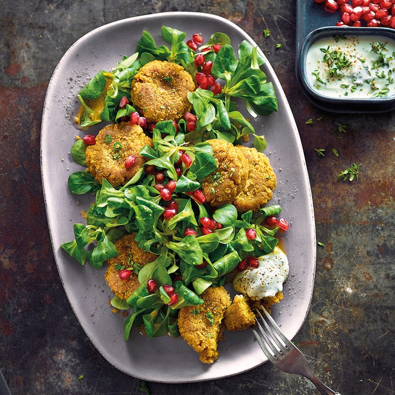 Foto van Linzenkoekjes met veldsla door WW