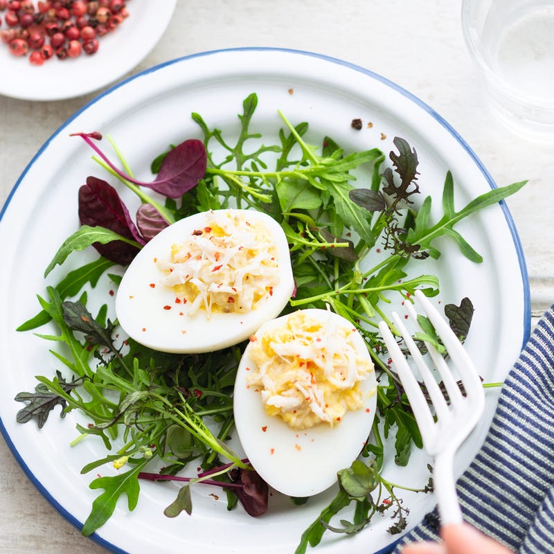 Photo de OEufs farcis au crabe prise par WW