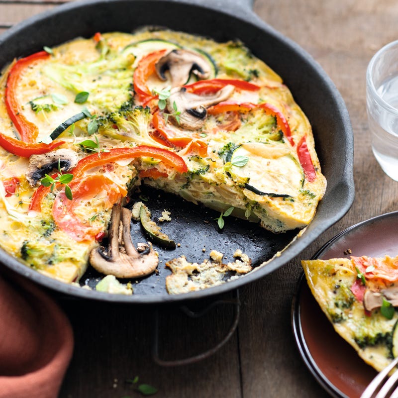 Photo de Tortilla aux légumes avec brocolis prise par WW