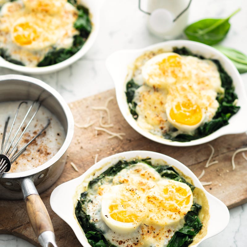 Photo de Gratin d’oeufs florentin prise par WW