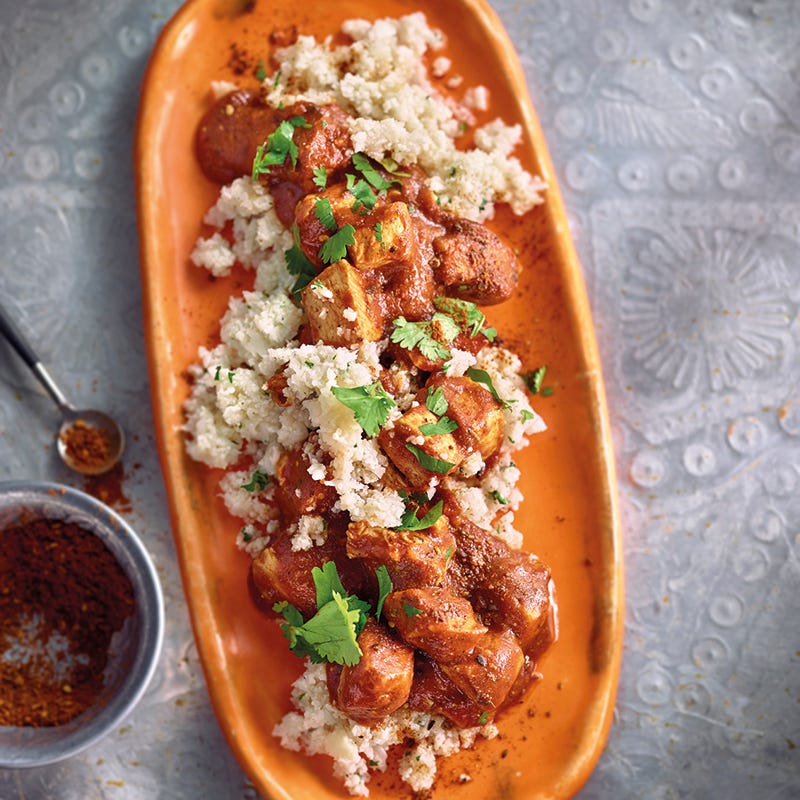 Foto van Bloemkoolrijst met kip garam masala door WW